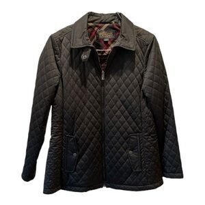 Pendleton Black Quilted Jacket